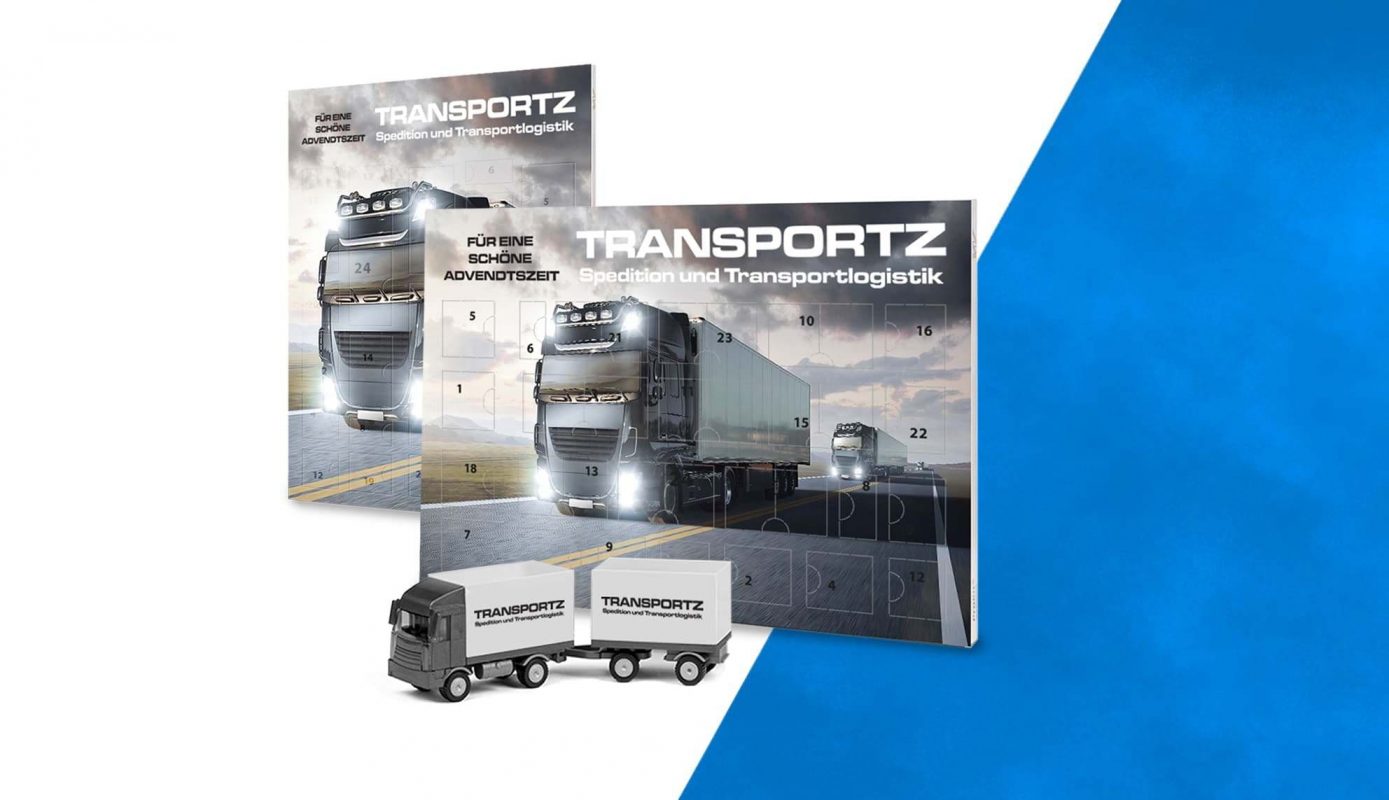 NEU Adventkalender mit LKW-Bausatz