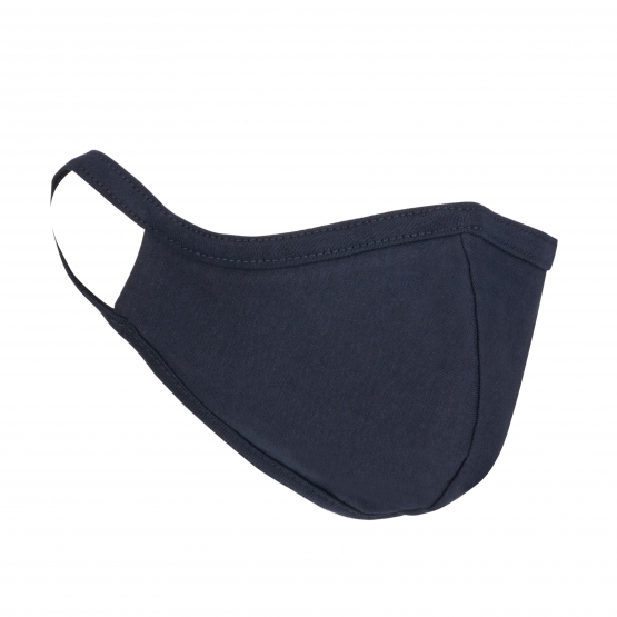 Mundschutz-Maske Blau aus Stoff