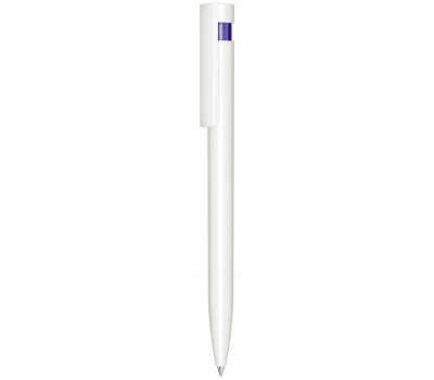 antibakterieller Kugelschreiber Weiß-Violett