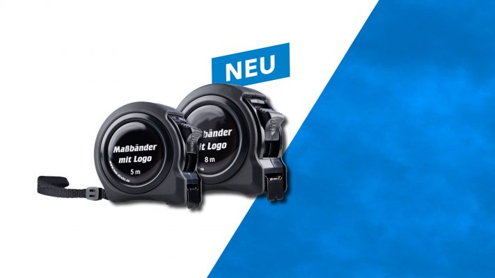 Neu Maßbänder mit Logo